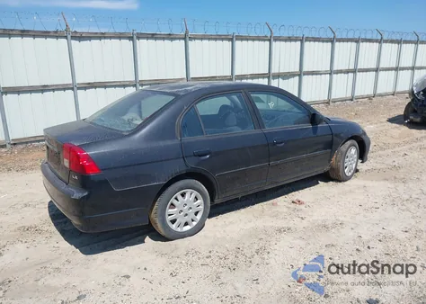 2004 Honda Civic Lx z USA, uszkodzony, nr VIN 2HGES165X4H573225